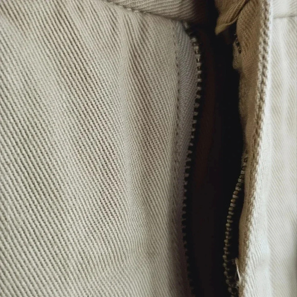 Sierra by Joie Rucker Distressed Bermuda Shorts Khaki Sahara Brown size XL 29 - Picture 3 of 8